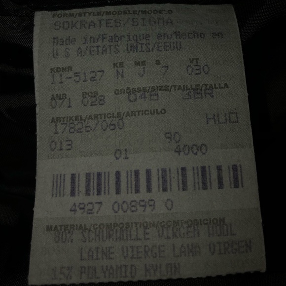 Hugo Boss Vintage Sport Coat 38R 1999 - Picture 7 of 8